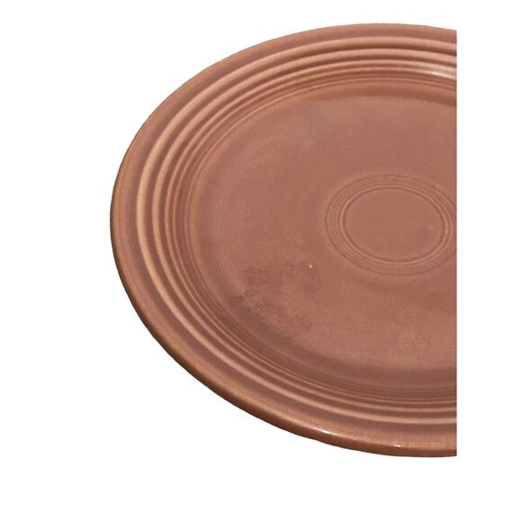 Fiesta Vintage Rose Pink Retired Classic 7 1/2 Salad Plate 1951 - 1959 - Picture 2 of 5